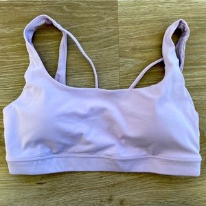 Athleta exhale bra, purple, size M